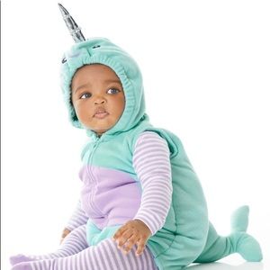 Carter’s Little Narwhal Costume 3-6M